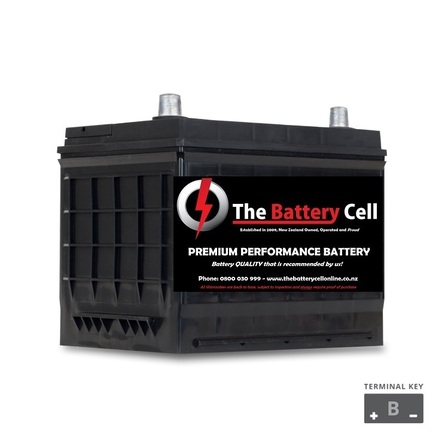 THE BATTERY CELL N50/57MF Maintenance Free Car Battery 630CCA