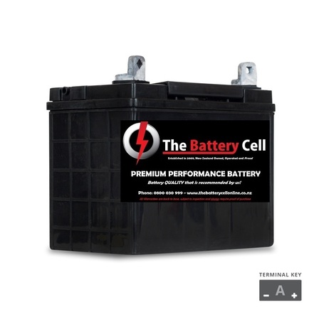 THE BATTERY CELL TBC-U1RMF 300CCA Maintenance Free Lawnmower Battery