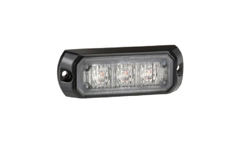 Low Profile High Powered LED Warning Light Amber