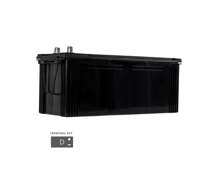 DIN135 DIN120 Maintenance Free European Commercial Battery