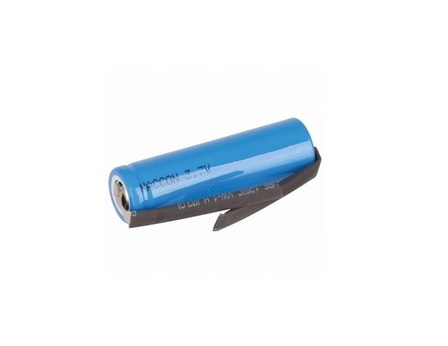 18650 Rechargeable Li-Ion Battery 2600mAh 3.7V with Solder Tags