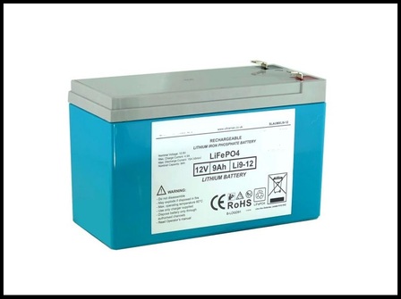 Lithium Battery 12v 9Ah