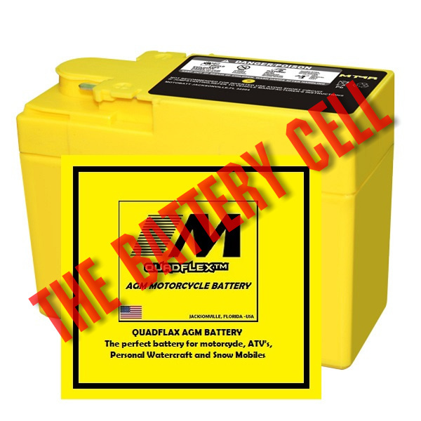 Mt4r Motorcycle 12v Quadflex Agm Battery The Battery Cell 5397